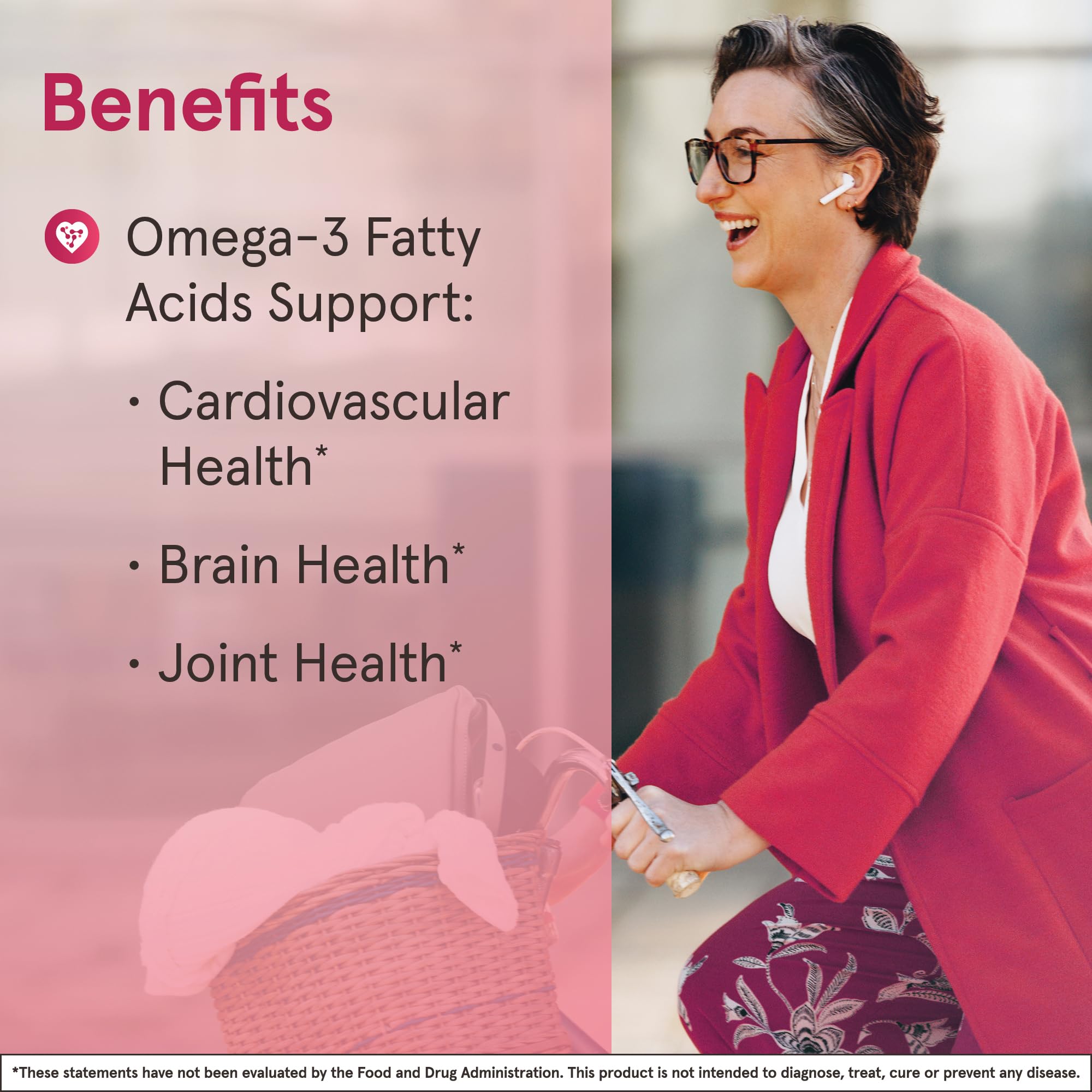 Nutrition facts panel of Jarrow Formulas EPA-DHA Balance highlighting purified ingredients.