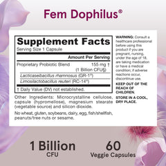 Jarrow Formulas Fem-Dophilus daily use illustration