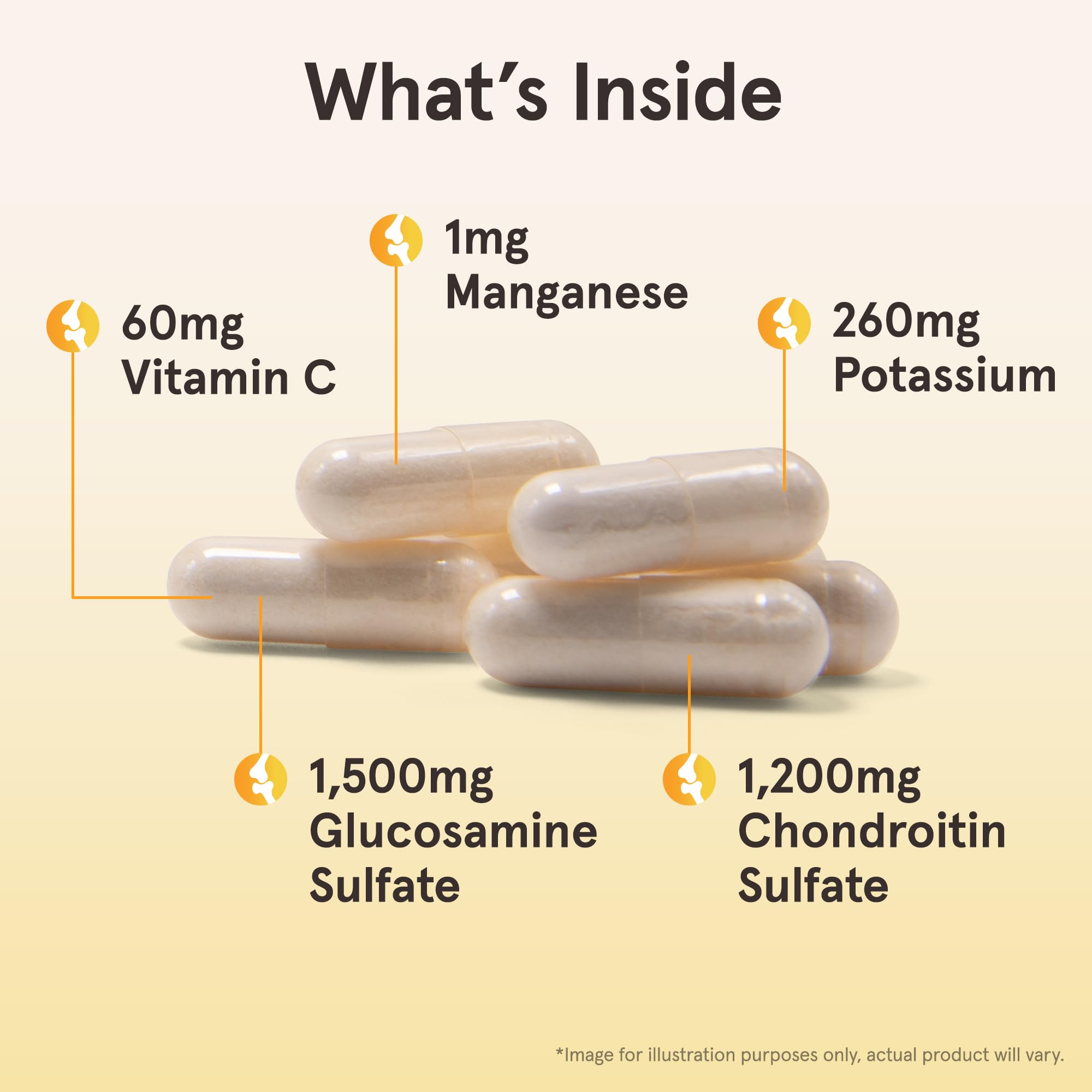 Capsules inside the Jarrow Formulas bottle for convenient daily use.