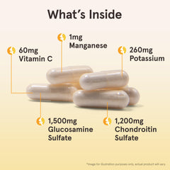 Capsules inside the Jarrow Formulas bottle for convenient daily use.