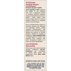 Lifestyle scene showing wellness routine with probiotic bottle.
