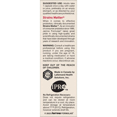 Front-facing bottle label featuring brand name and 25 billion CFU.