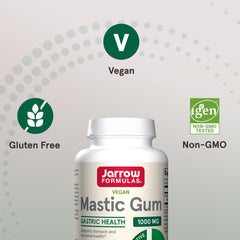Jarrow Formulas bottle with cap open reveals veggie capsules suitable for vegans.