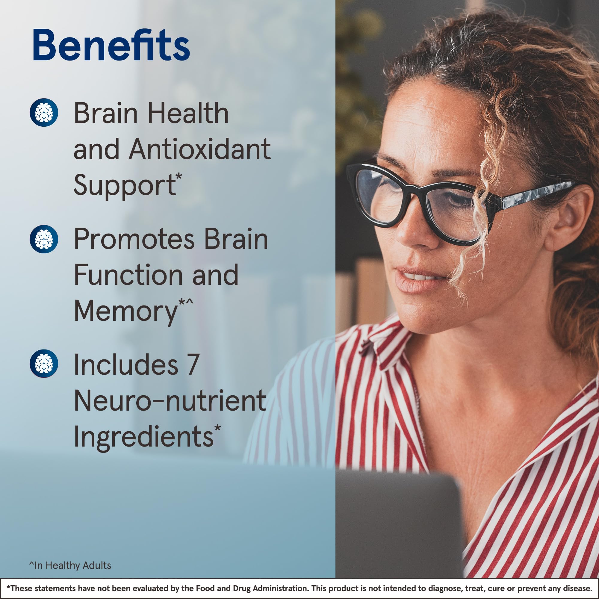 Jarrow Neuro Optimizer label close-up showing ingredients.