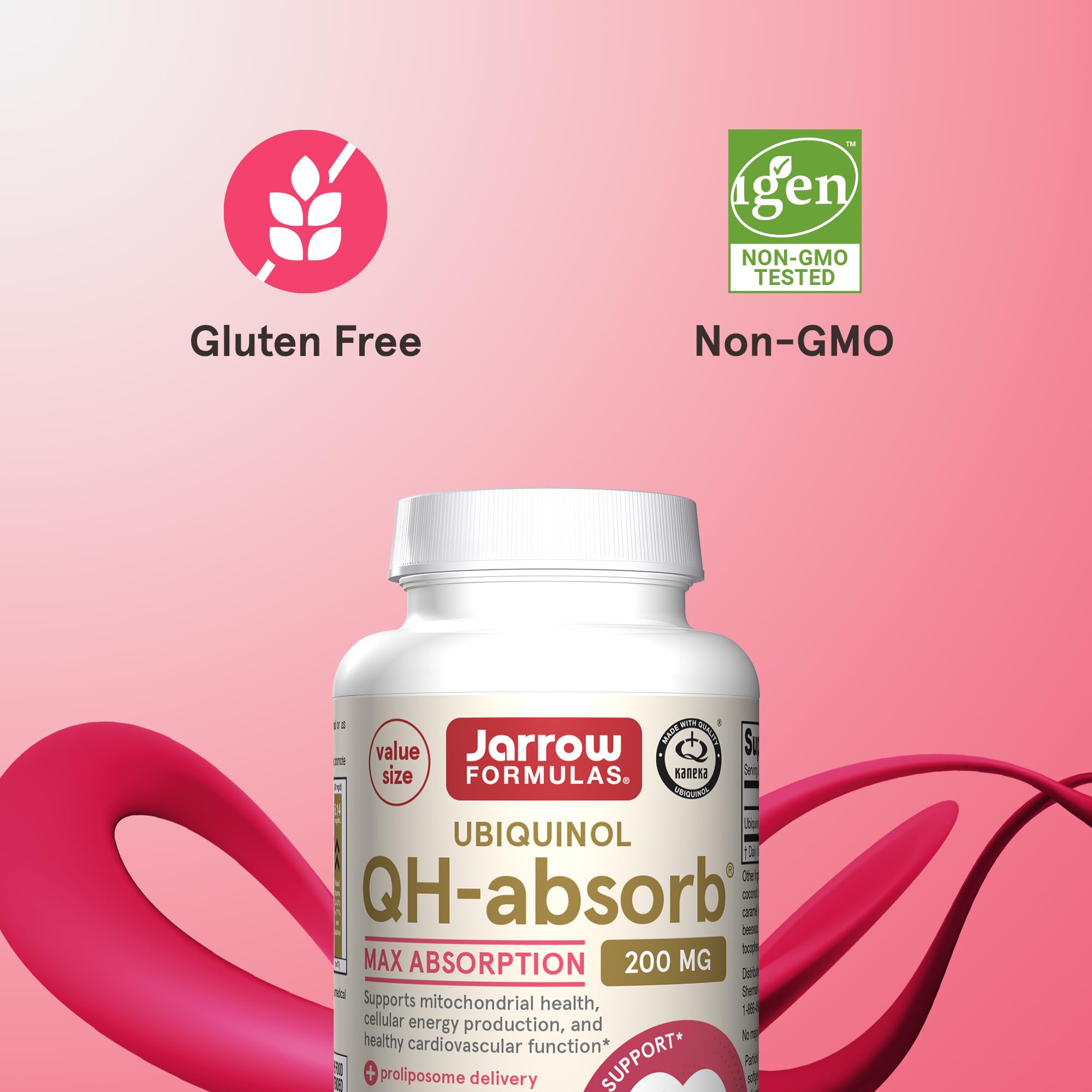 Jarrow Formulas QH-Absorb carton and branding conveying quality and purity
