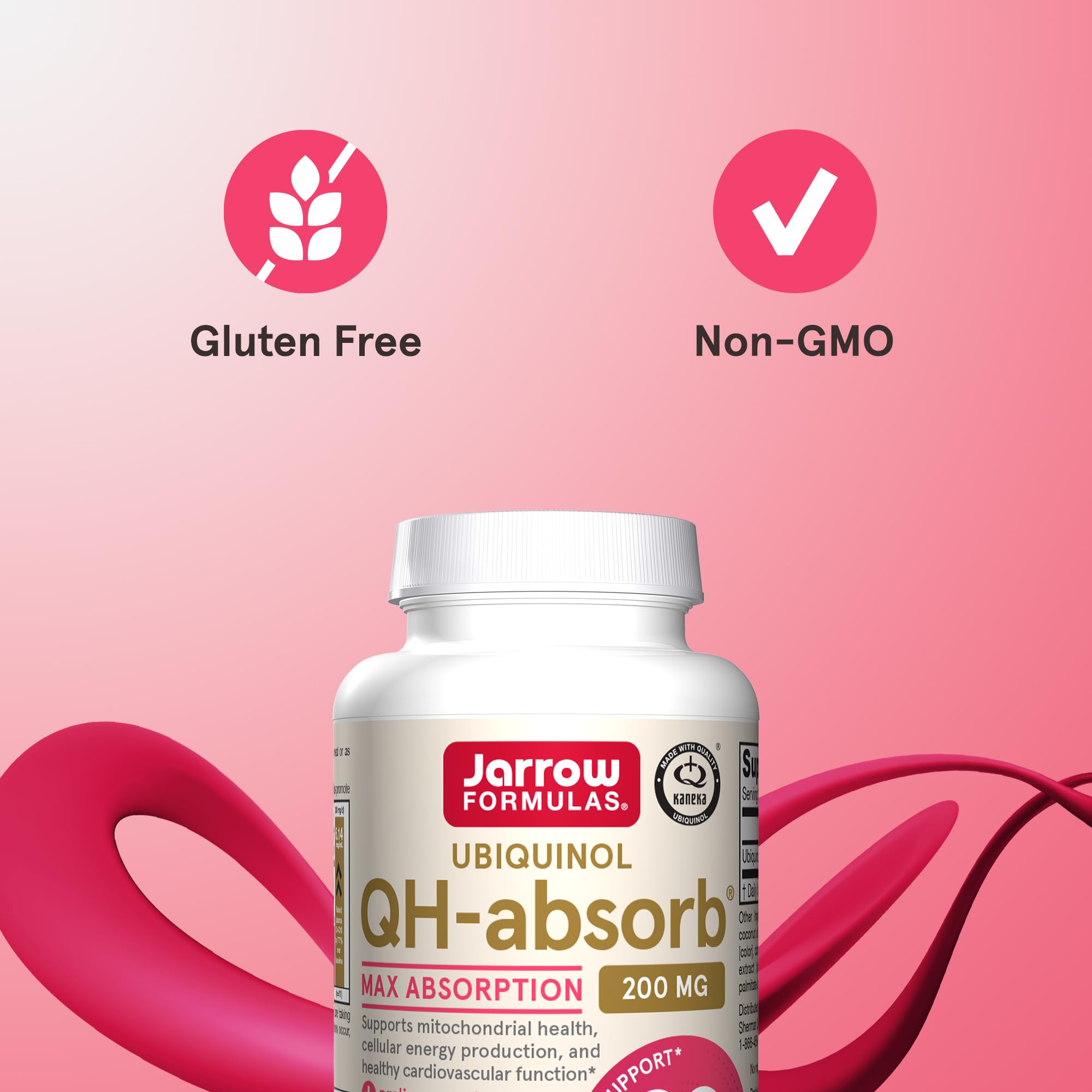 Jarrow Formulas QH-Absorb packaging displays 60-day supply for routine.