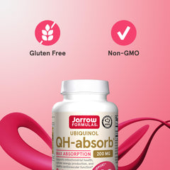 Jarrow Formulas QH-Absorb packaging displays 60-day supply for routine.
