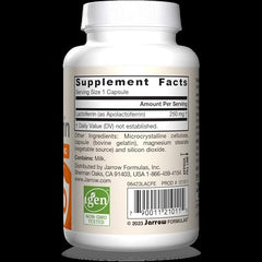 Jarrow Formulas Lactoferrin bottle suggesting antioxidant support for daily balance.