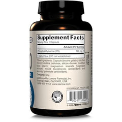 PS100 bottle on a store shelf emphasizes a reliable daily supply.