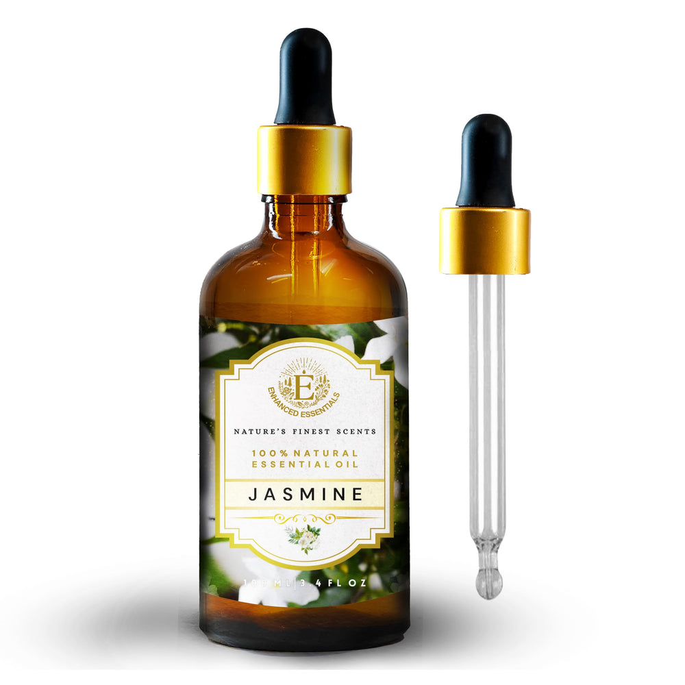Spa-like bath with jasmine oil transforming bath time into retreat.