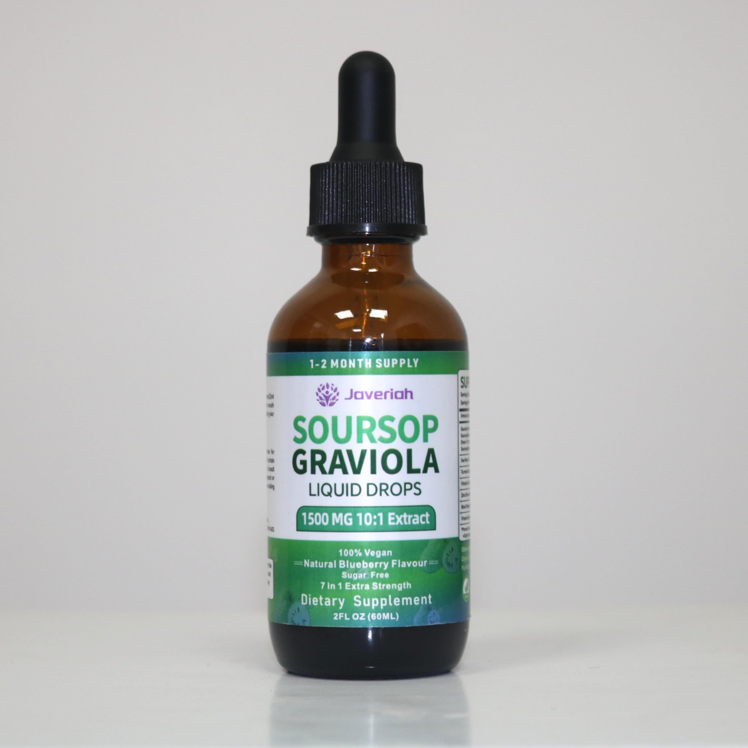 Javeriah black pepper with zinc highlights bioavailability support.