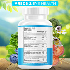 JB Wellness Co AREDS2 capsules closeup shows easy-to-take veggie caps.