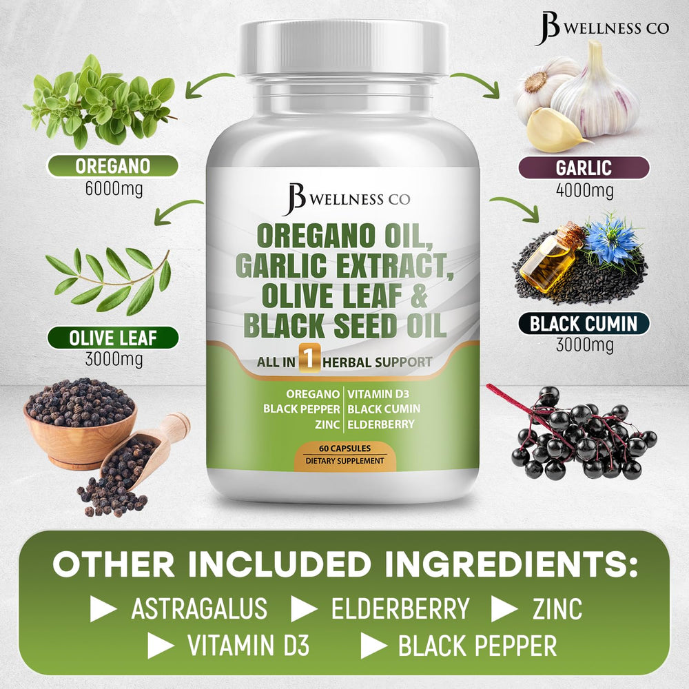 JB Wellness Co astragalus immune-blend bottle emphasizing comprehensive daily use