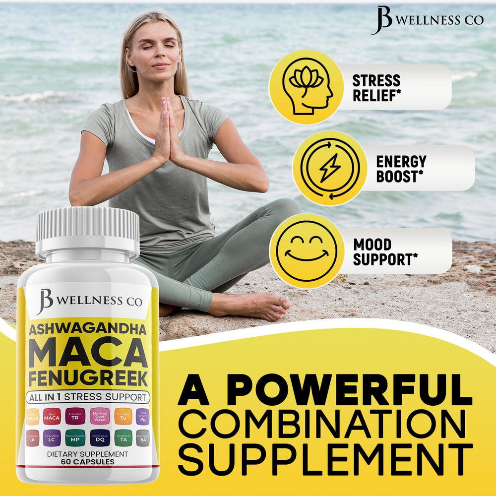 JB Wellness Co Black pepper extract shown for enhanced absorption.