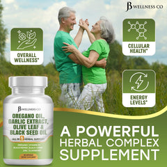 JB Wellness Co black seed oil capsules for holistic wellness support