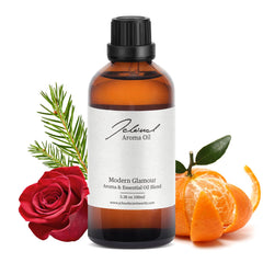 JCLOUD Hotel Diffuser Oil bottle in amber glass for lasting fragrance.