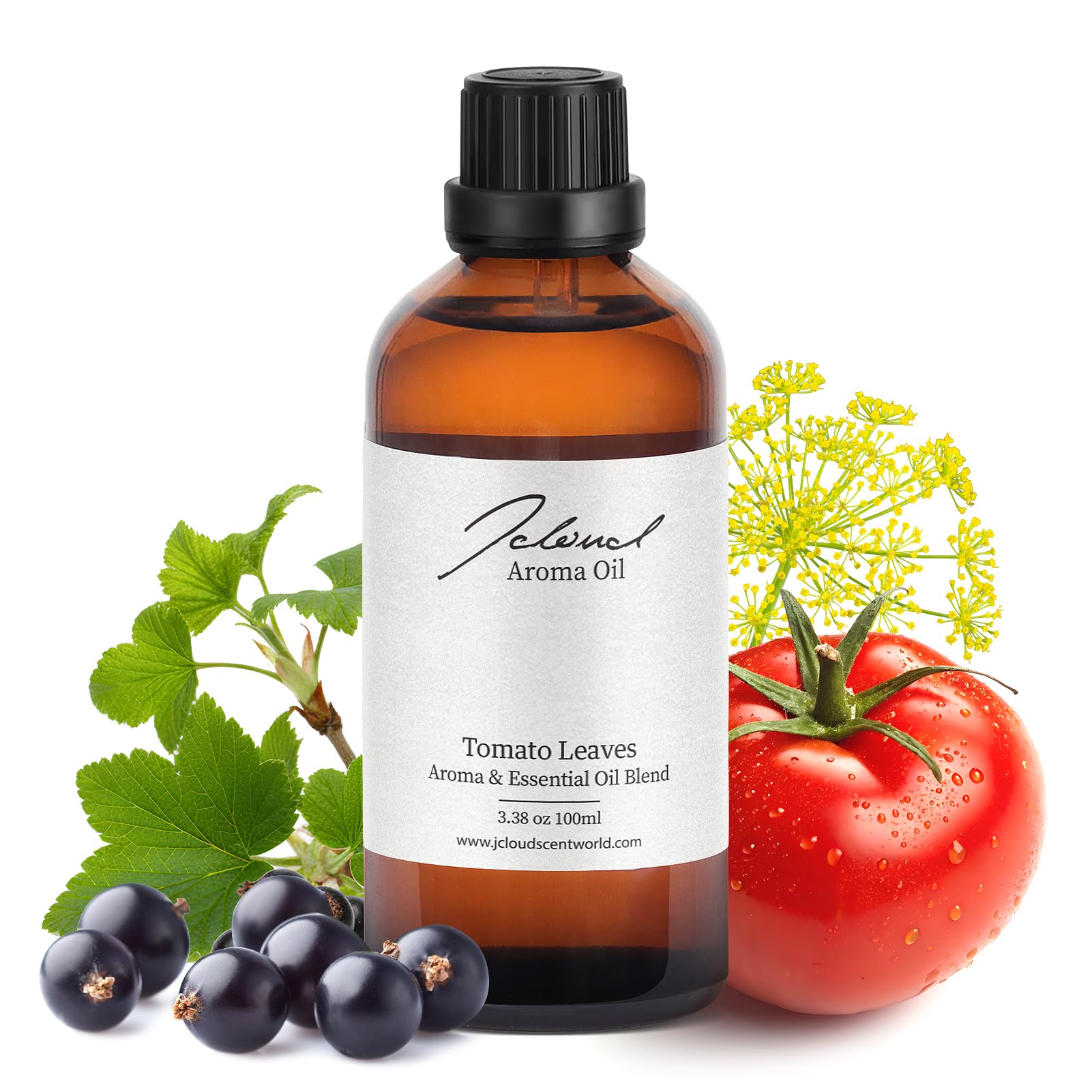 JCLOUD Tomato Leaves Hotel Diffuser Bottle brings hotel-like ambiance to your space.
