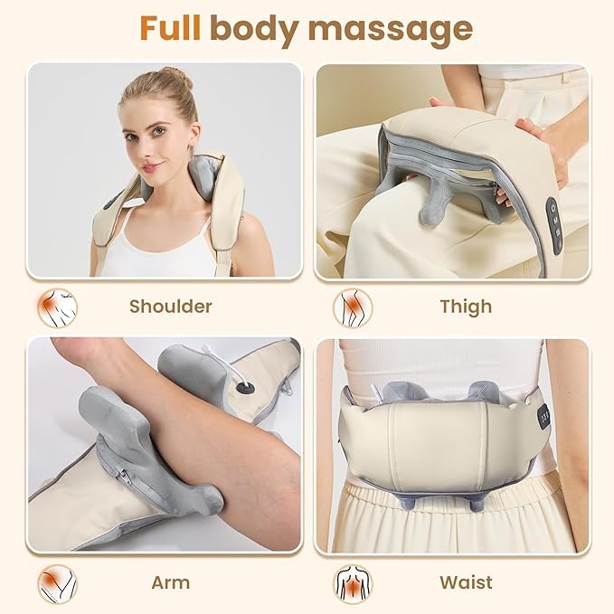 Jdfdexc two modes three intensities offers customizable massage experiences.