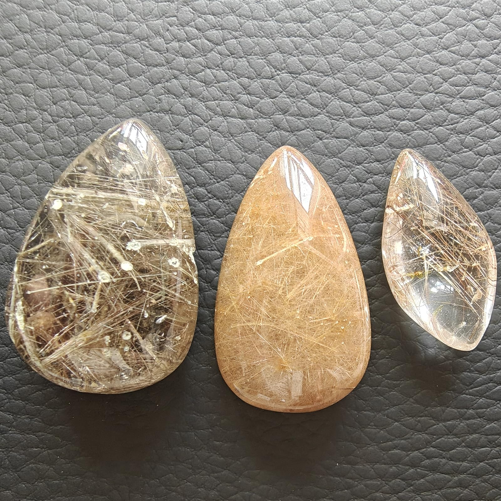 JDFlying angel hair quartz pendant with Venus hair pattern