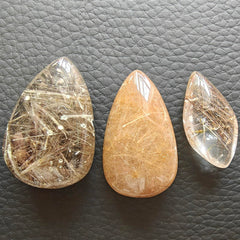 JDFlying angel hair quartz pendant with Venus hair pattern