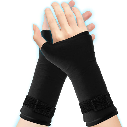 JDVBDNK wrist ice pack wrap with extended coverage for targeted cooling during daily activities.