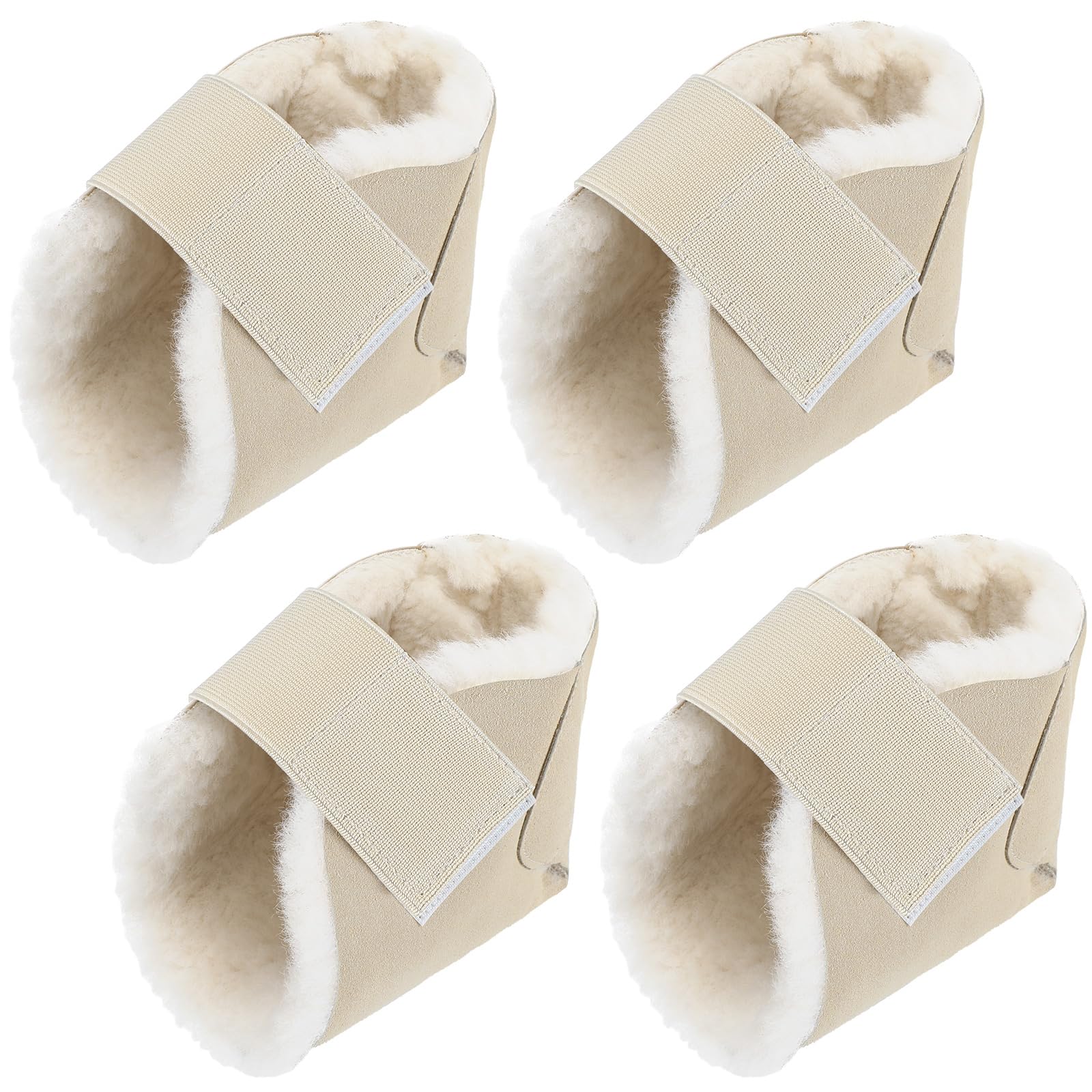 Jeere beige heel protectors pair for daily foot comfort and support