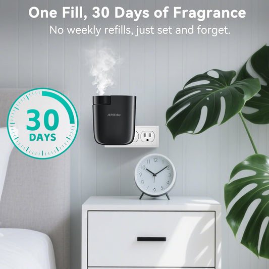 JEPEErbz diffuser with smart app control for scheduling and customization