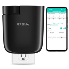 JEPEErbz waterless diffuser plugged into wall for continuous fragrance coverage