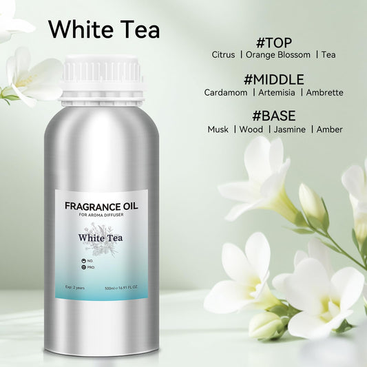JEPEErbz White Tea diffuser in room conveys a subtle, lasting aroma for any space.