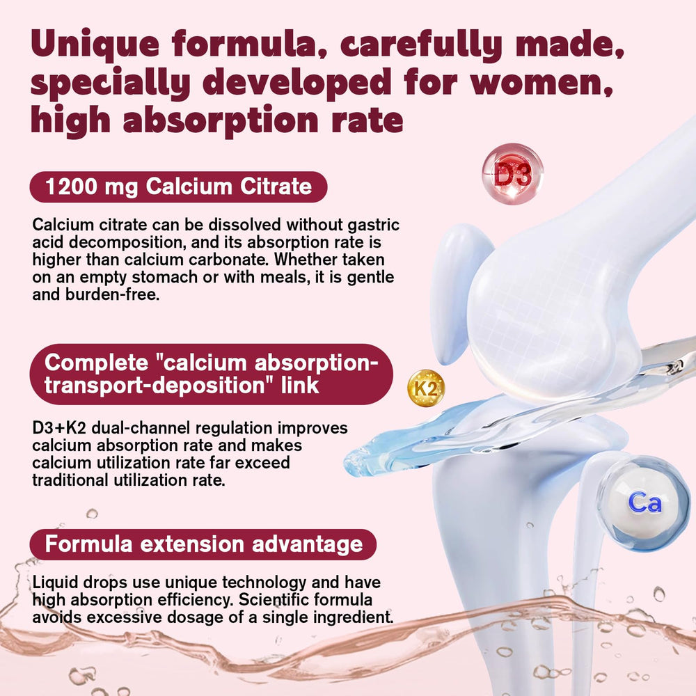 JIANKYTZ vitamin D3 and K2 support calcium absorption and bone health.