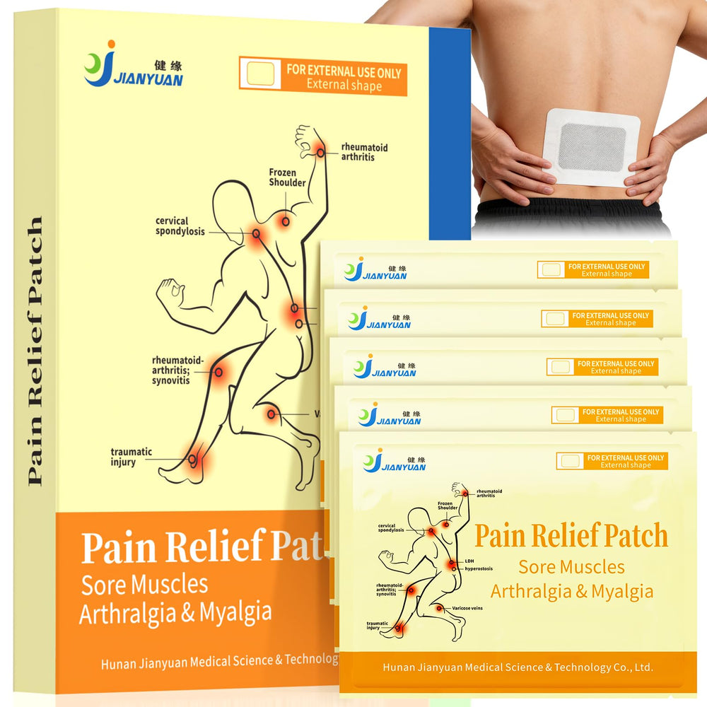 JIANYUAN back patch delivers targeted deep warmth for stiffness relief