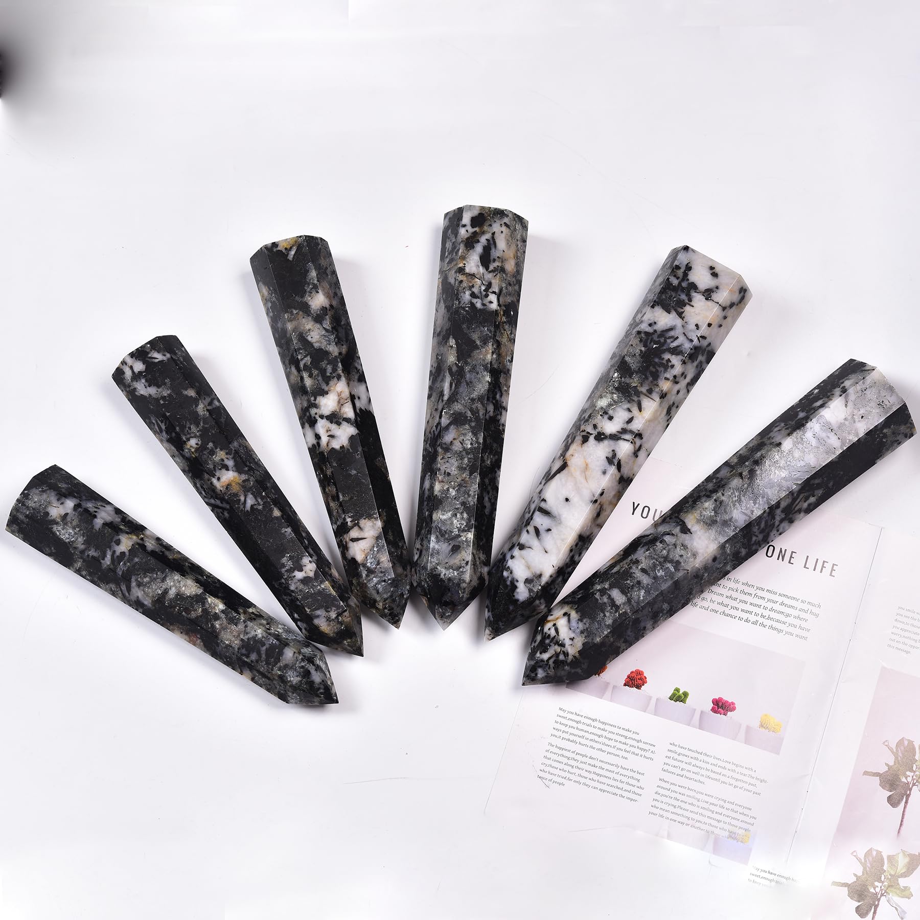 JIC Gem crystal centerpiece for home decor and positive energy