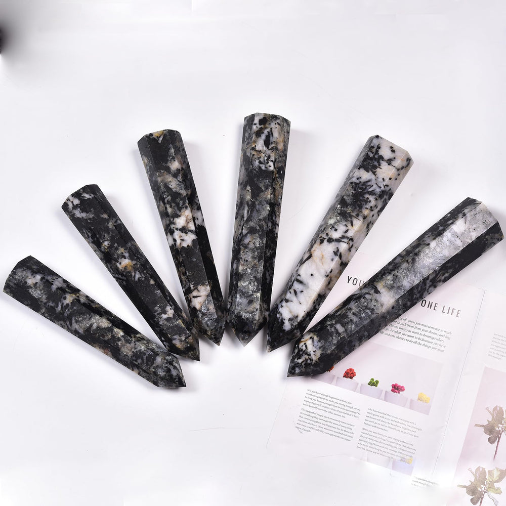JIC Gem meditation wand highlights energy focus during practice