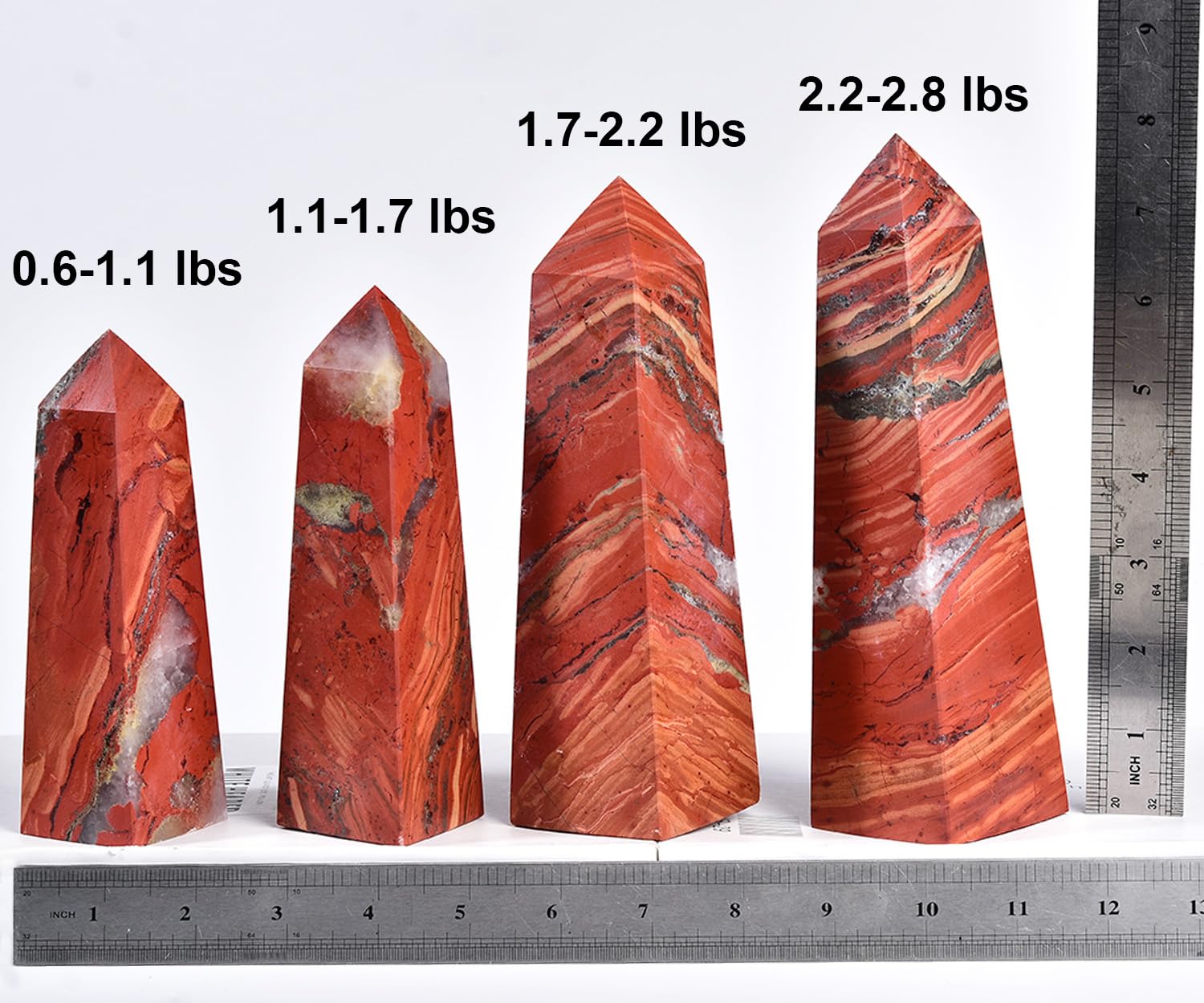 JIC Gem red jasper crystal tower packaging and care tips