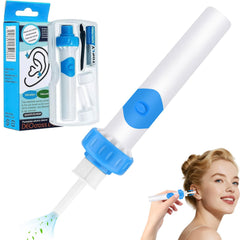 JICICUXI ear vacuum tool front view for at home ear care and cleaning