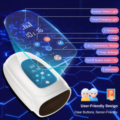 JIEJUNJIE compact travel-ready massager with rechargeable power.