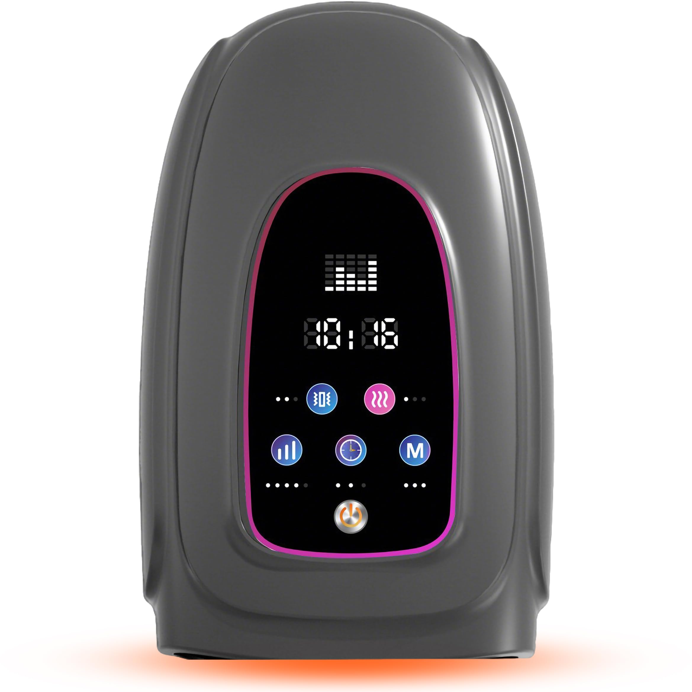 JIEJUNJIE hand and wrist massager front view with heat for soothing warmth.