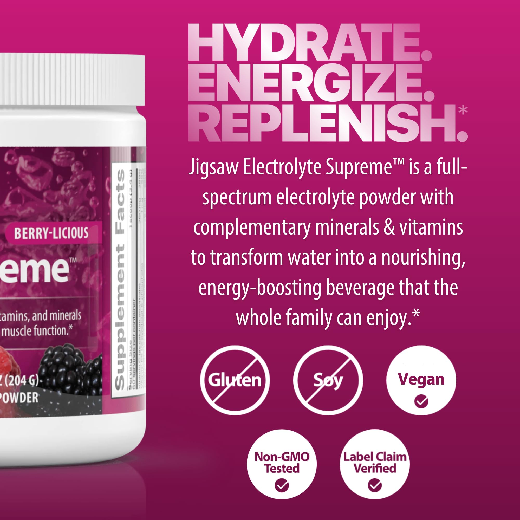 Jigsaw Electrolyte Supreme kids hydration moment after sports practice.