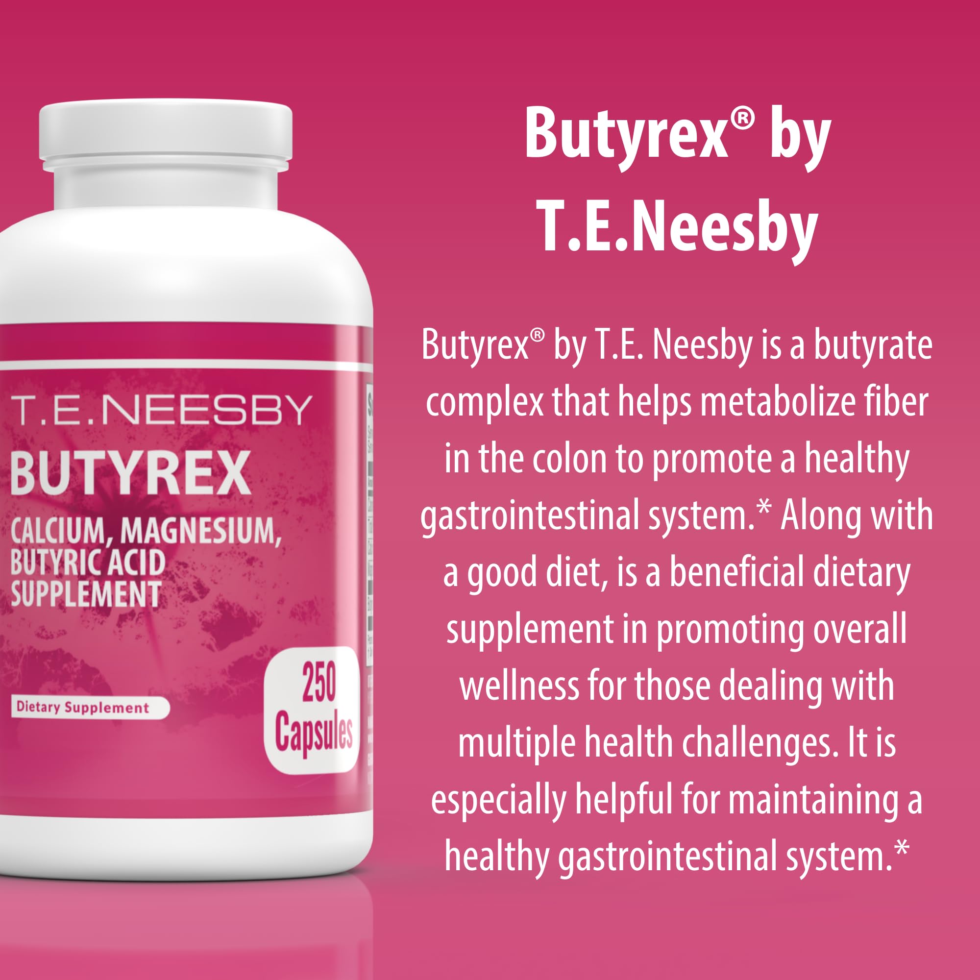 Jigsaw Health Butyrex bottle label detail emphasizing micro-encapsulation technology.