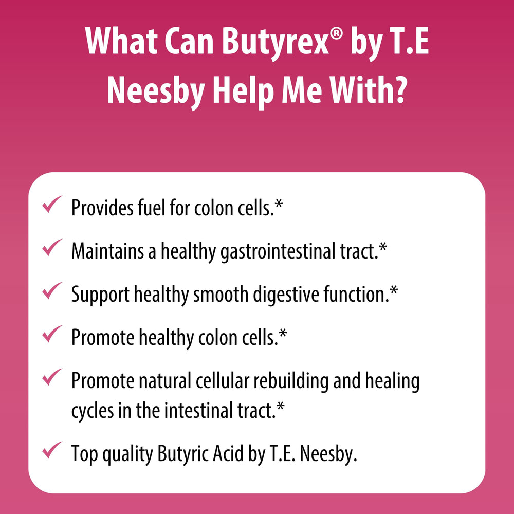 Jigsaw Health Butyrex capsule pouring into hand representing supplement routine.