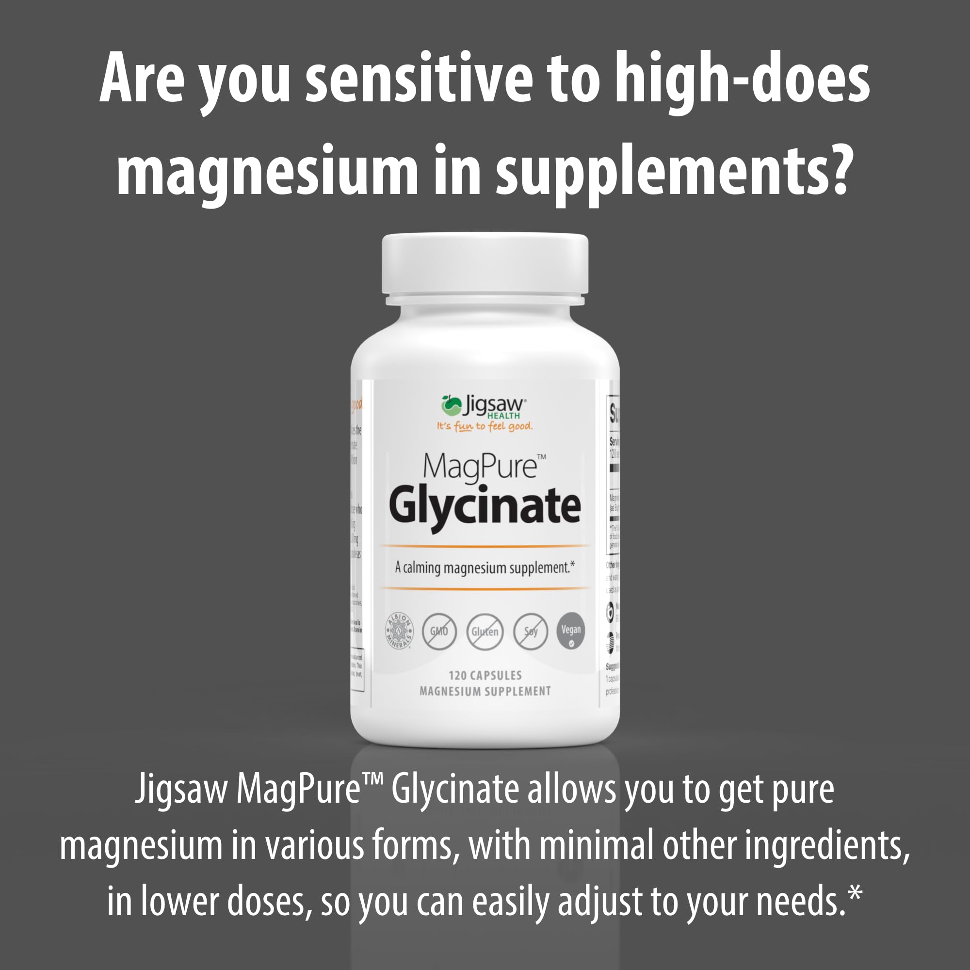 Bottle on a clean surface in a daily routine setting with MagPure Glycinate.