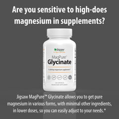 Bottle on a clean surface in a daily routine setting with MagPure Glycinate.