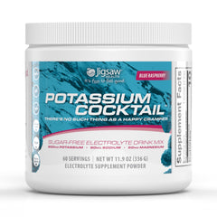 Jigsaw Health Potassium Cocktail bottle ready for morning hydration.