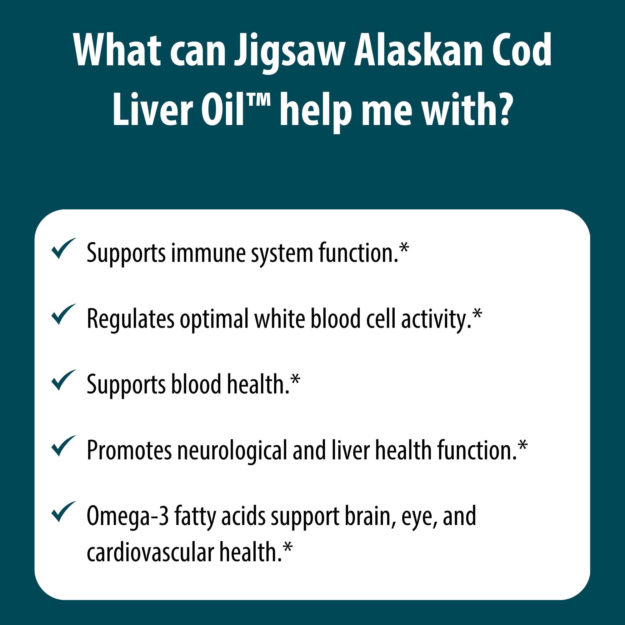 Jigsaw Health bottle label highlights vitamins A and D.