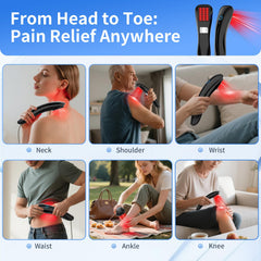 Jitesy elbow joint therapy with 620nm light.