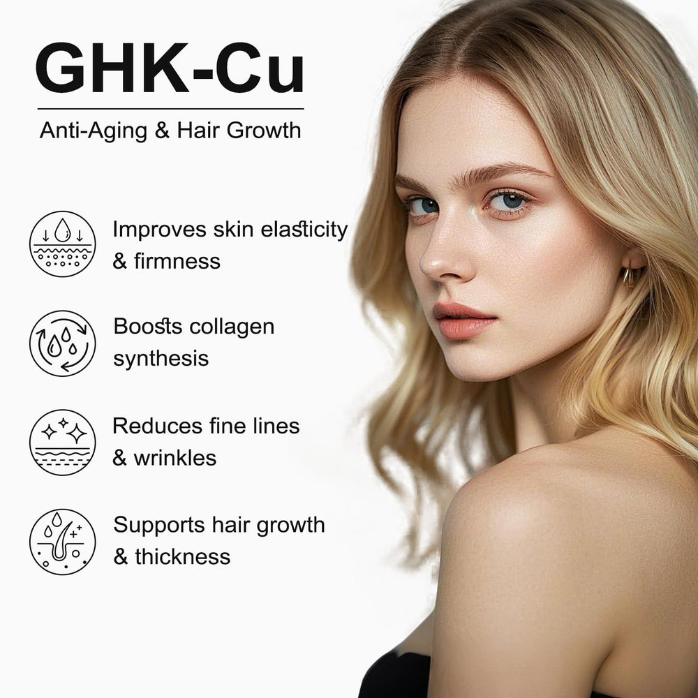 Jkrova GHK-Cu capsules closeup highlighting precise dosing and smooth texture.