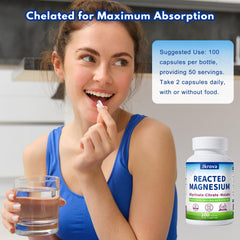 JKrova Reacted Magnesium bottle on a desk signals daily wellness