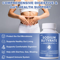 Product label features odor-control technology and colon-targeted delivery benefits.