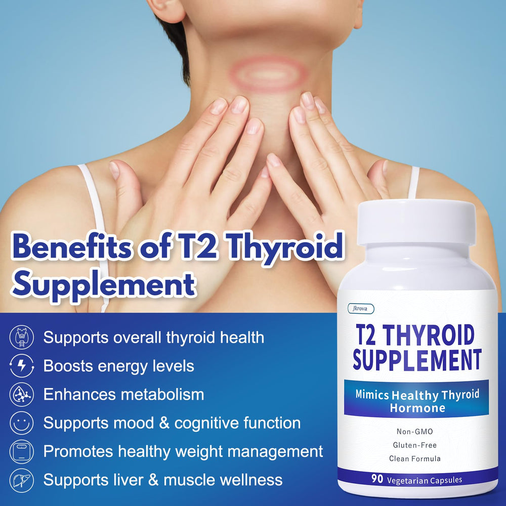 Close-up of Jkrova T2 capsules for gentle metabolic balance