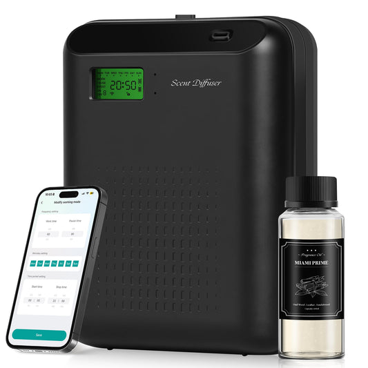 JM-X2 Pro Scent Air Starter Kit box front enhances entry with inviting aroma.